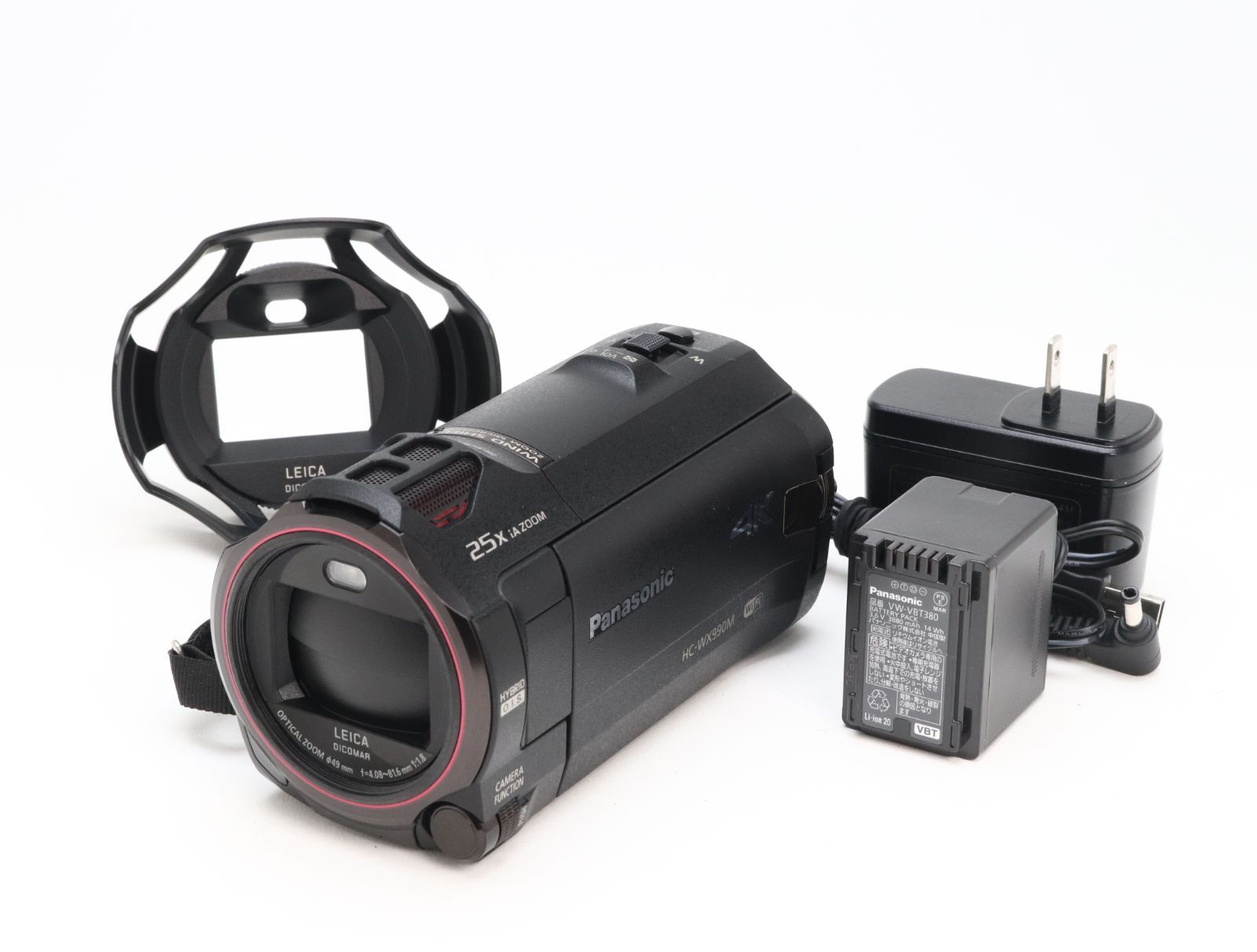AA- (極上品) Panasonic パナソニック HC-WX990M ブラック 初期不良返品対応 66-11