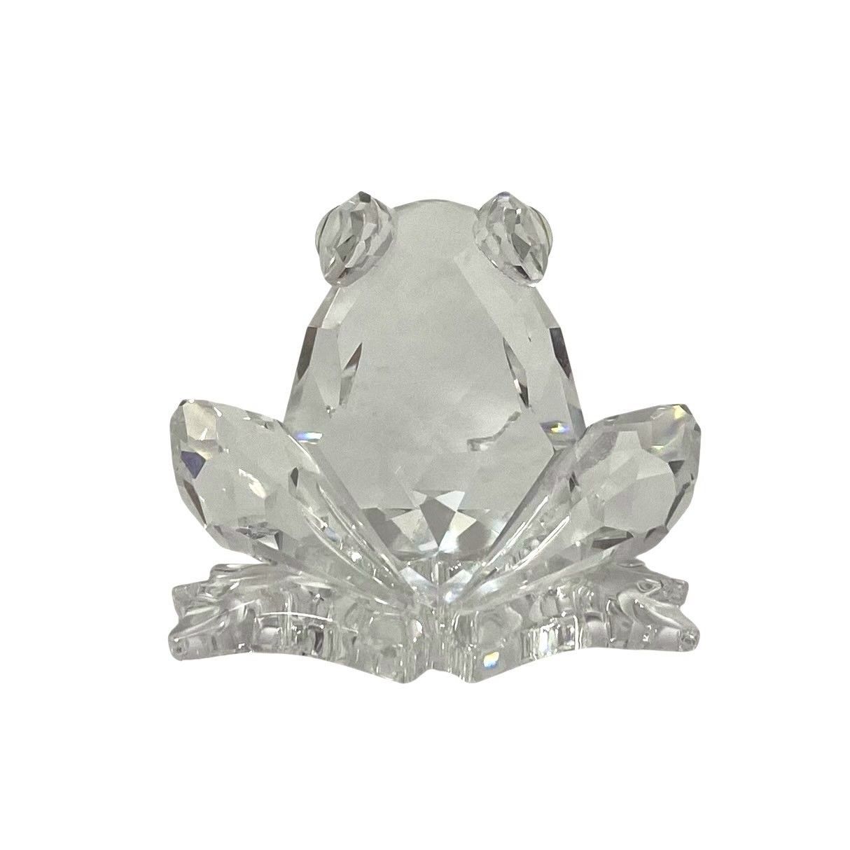 スワロフスキー　ウェザーフロッグ　かえる　ハシゴ SWAROVSKI】ベイビー フロッグ クリスタル 286313 蛙/カエル/かえる