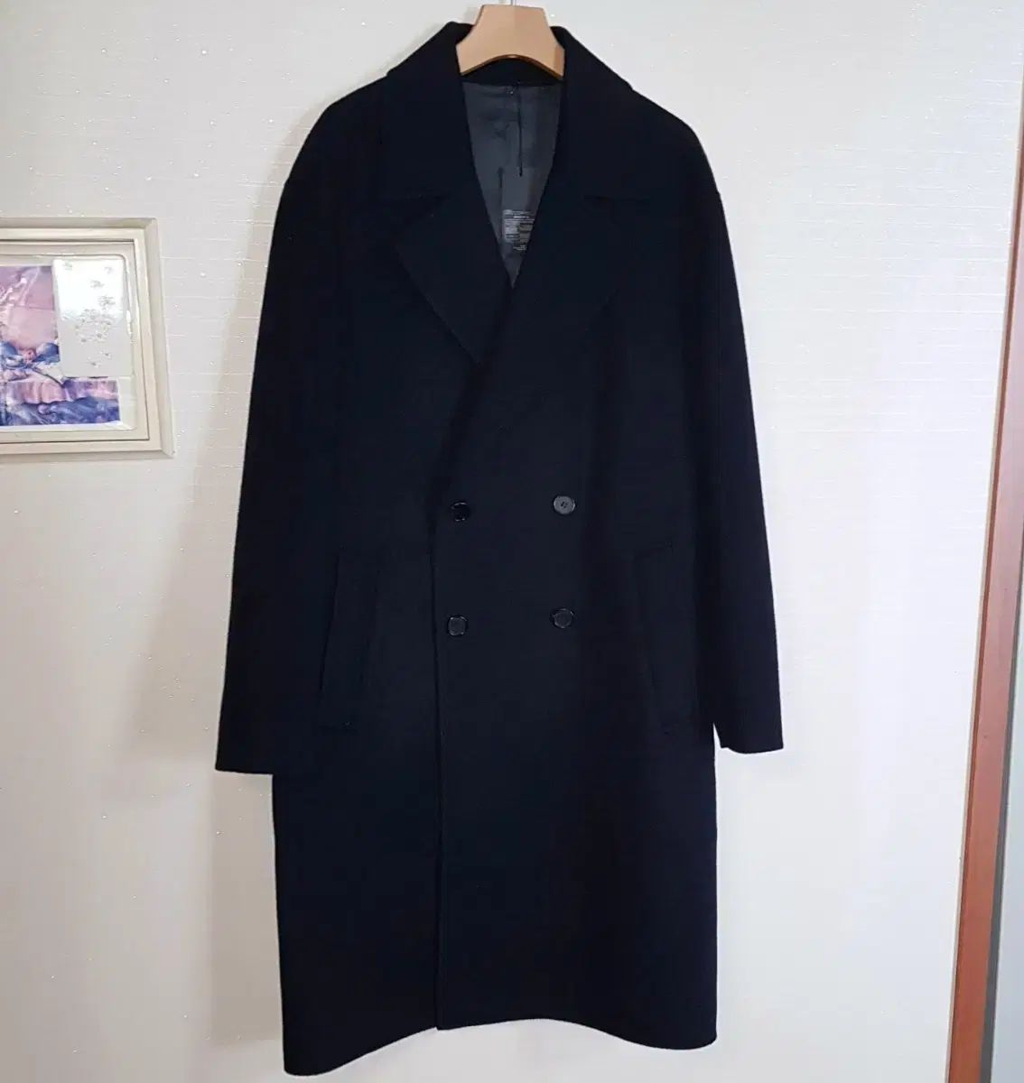 新品) 97万8千円 クラブモナコ カシミア ダブル ブレステッド コート 105