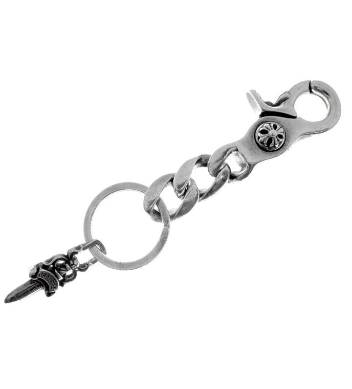 クロムハーツ CHROME HEARTS 【 CLP CHN CLASSIC-S 】 ショート クラシック リンク シルバー キーチェーン w27215