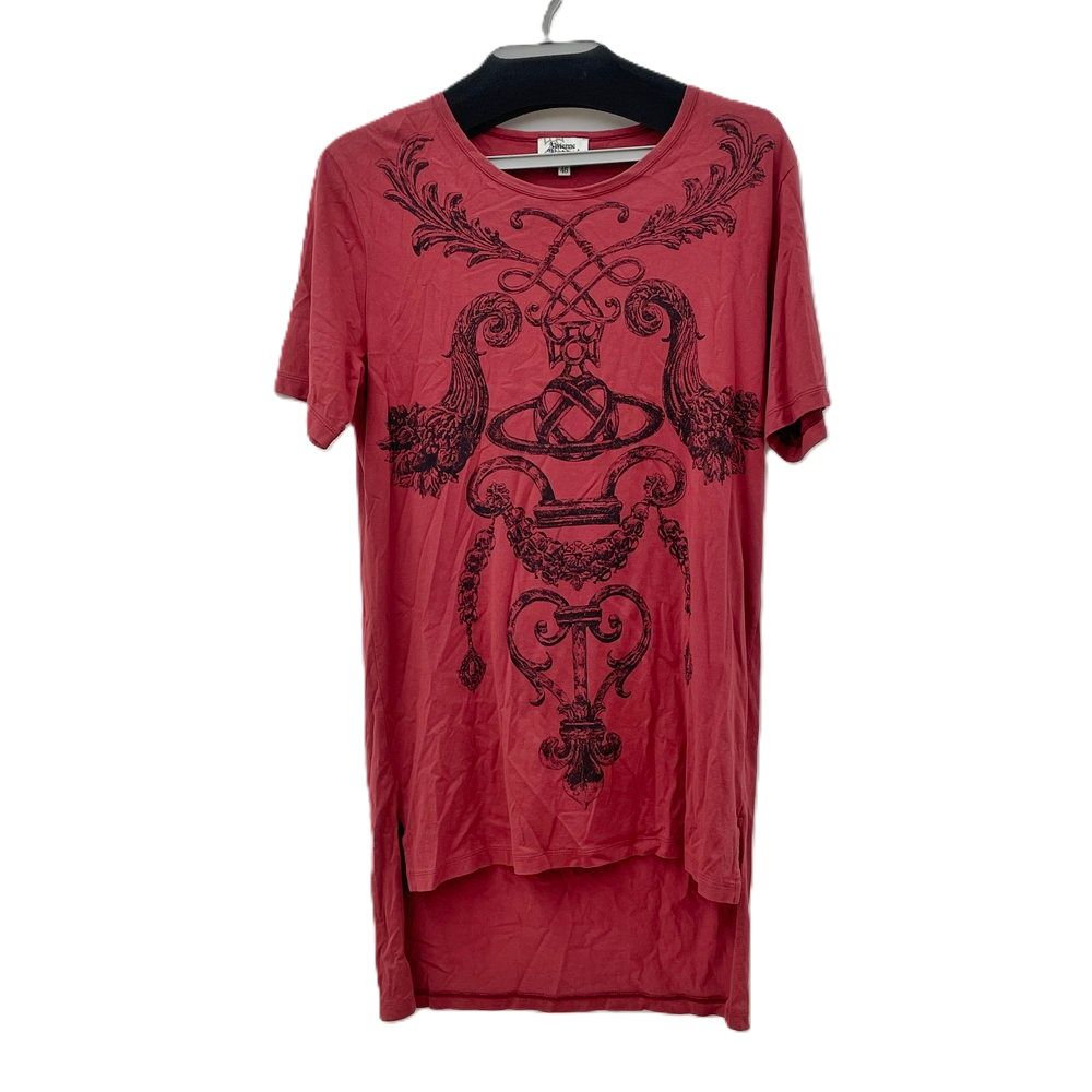 Tシャツ Vivienne Westwood MAN ヴィヴィアンウエストウッドマン 46 レッド系 半袖 コットン