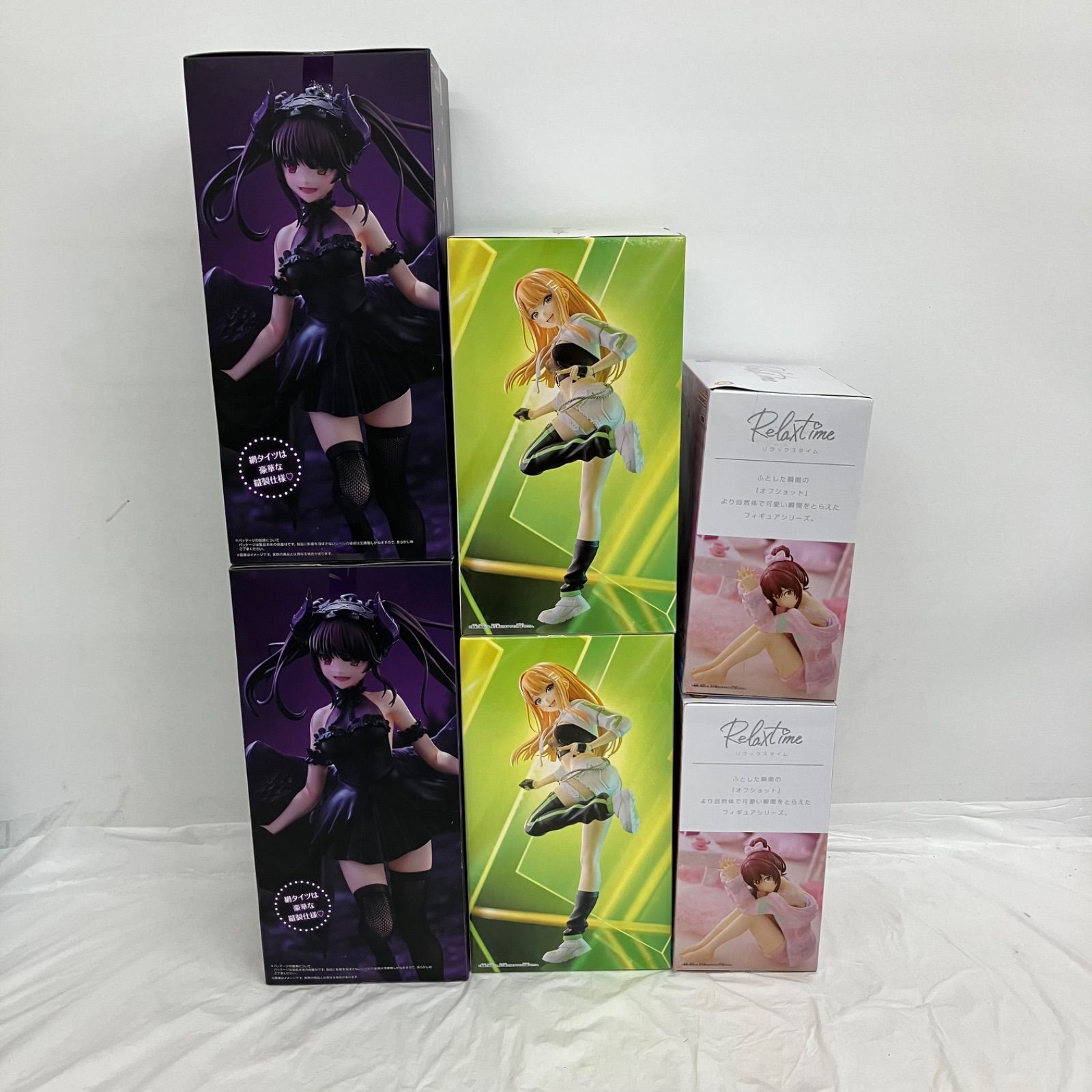 未開封 美少女フィギュア まとめ売り デート ア ライブv 学園アイドル