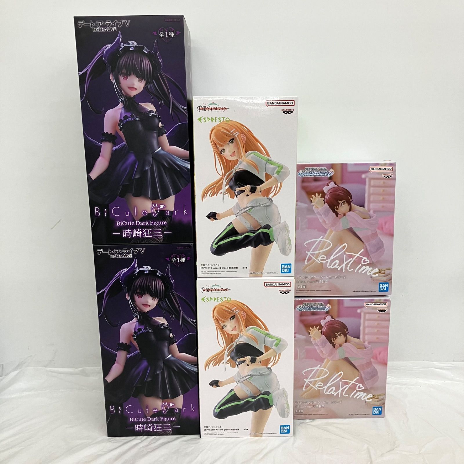 未開封 美少女フィギュア まとめ売り デート ア ライブv 学園アイドル