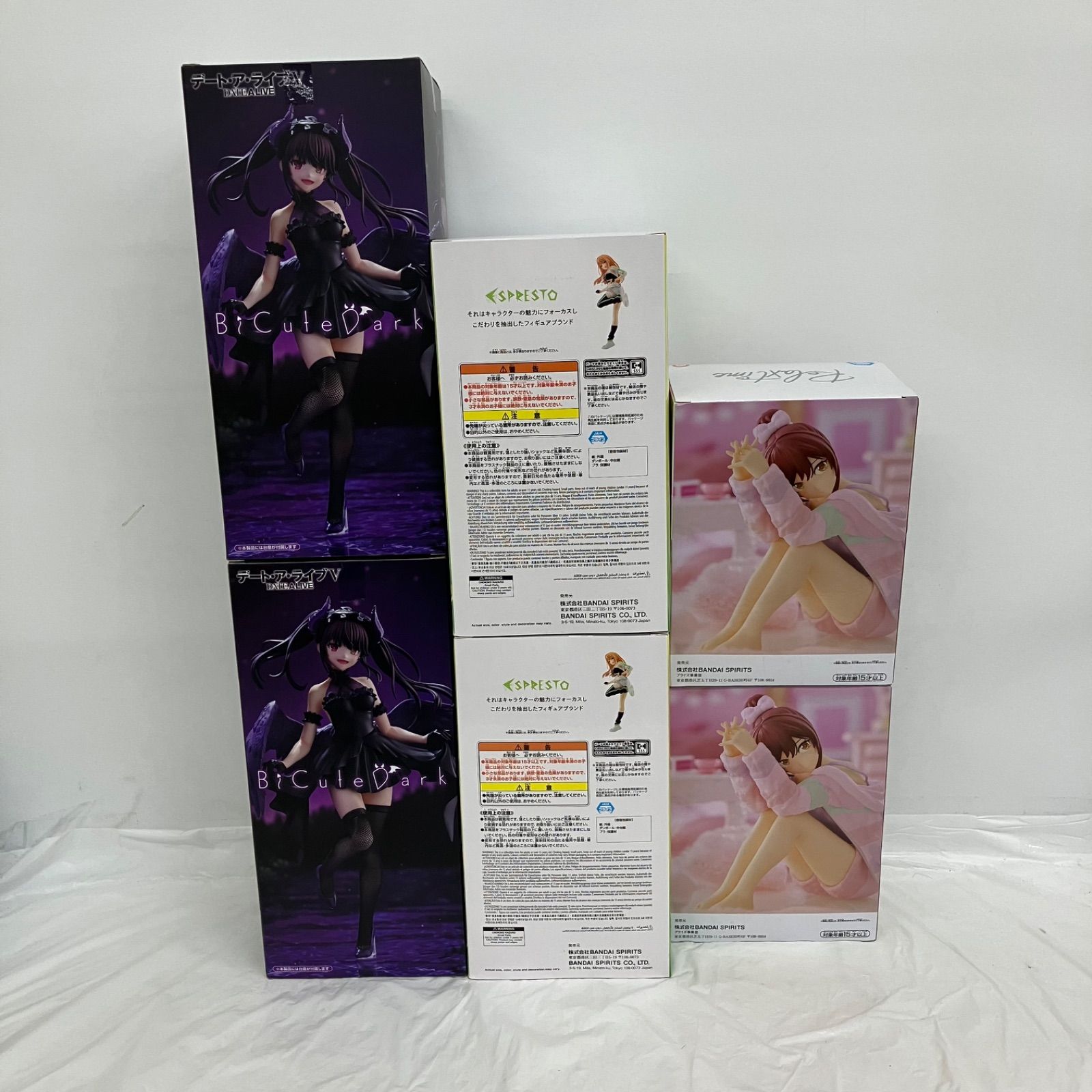 未開封 美少女フィギュア まとめ売り デート ア ライブv 学園アイドル