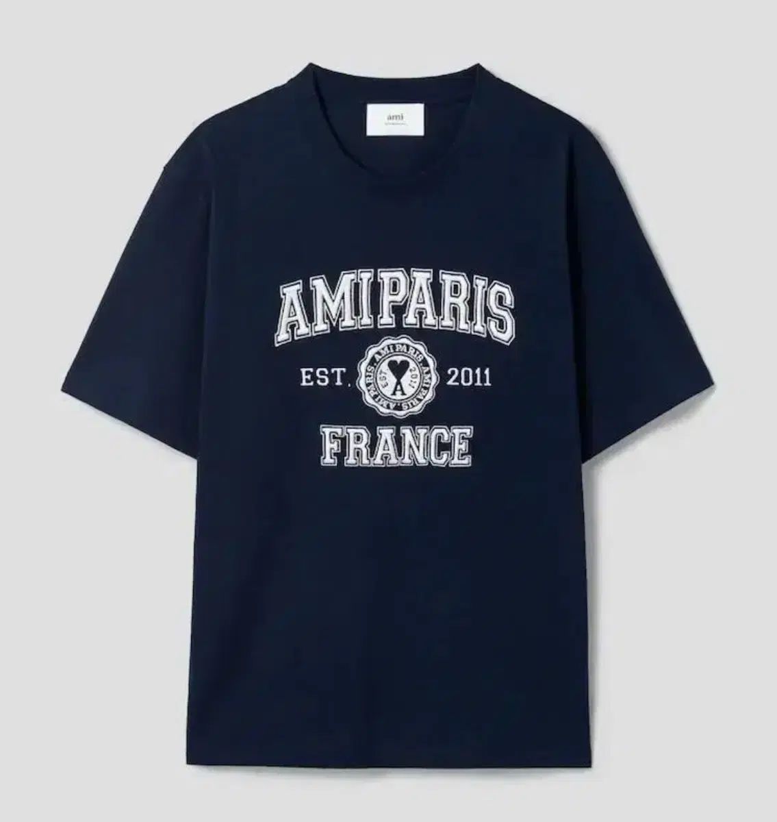 アミ パリ 半袖Tシャツ ネイビー 17,351円