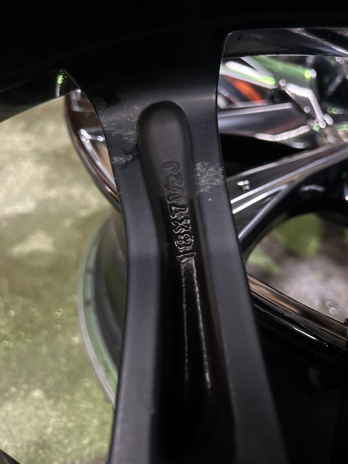 トヨタ プリウスα G's 純正 18インチ アルミホイール 4本 18×7.5J +42