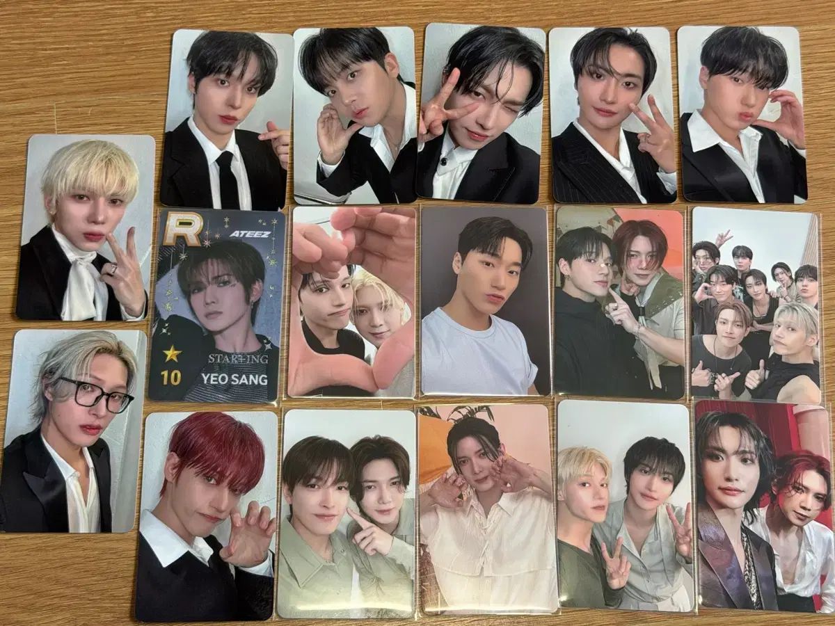 ATEEZ(エイティーズ・アチズ)トレカ ぬいぐるみ 出品