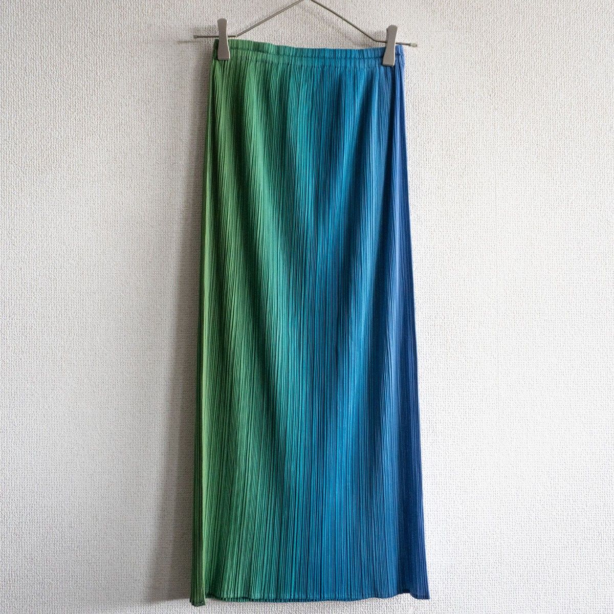 【美品】 PLEATS PLEASE【グラデーション プリーツ スカート】1 プリーツプリーズ イッセイミヤケ ISSEY MIYAKE 26060332