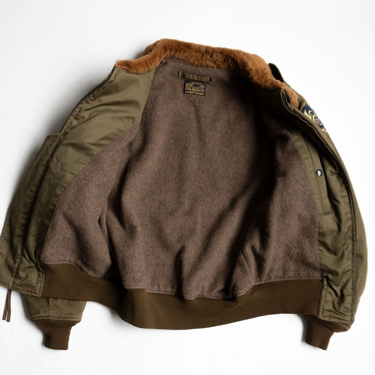 m*a様 Buzz Rickson's フライトジャケット B-10 40siz 美品】BUZZ RICKSON'S【B-10 フライト ジャケット】40 バズリクソンズ