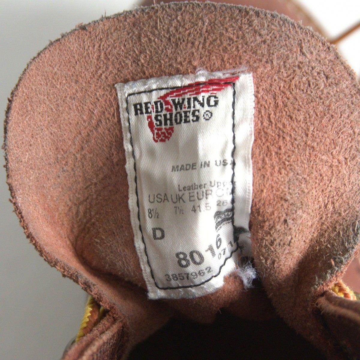 2014年製】REDWING【8016/Blacksmith】US8.5 ブラックスミス 