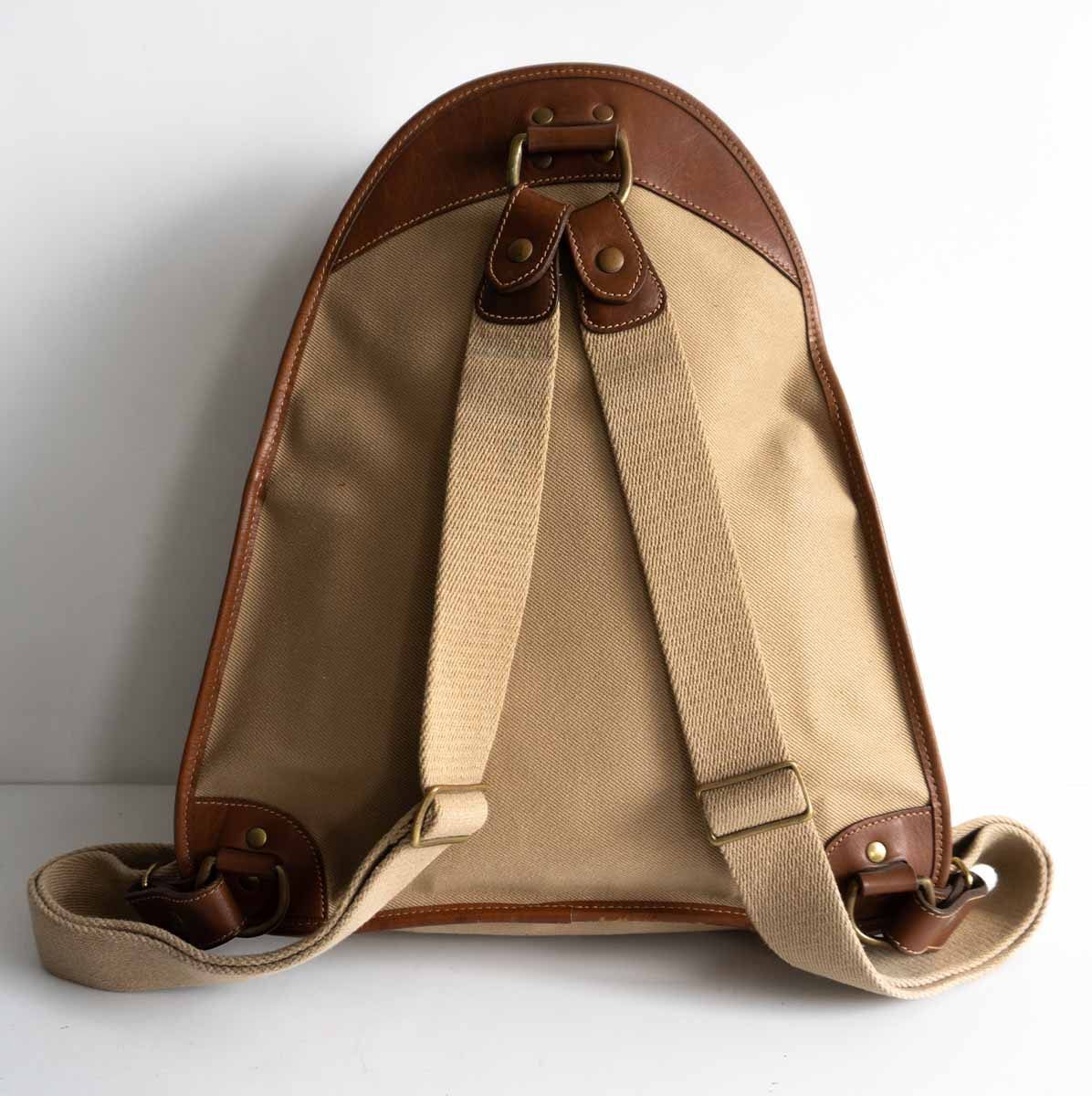 希少/美品】GHURKA 【NO.33 キャンバス×レザー リュックサック】【MH
