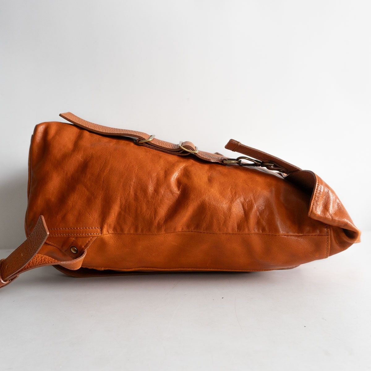 美品】dan genten 【レザー バックパック 】 ブラウン リュック ダン 