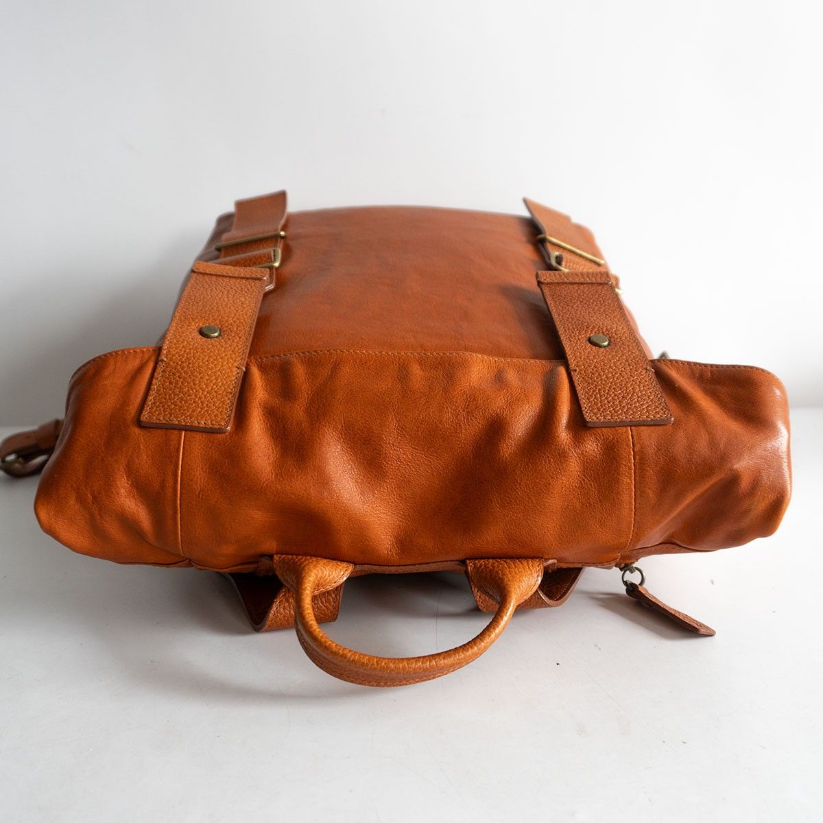 美品】dan genten 【レザー バックパック 】 ブラウン リュック ダン 