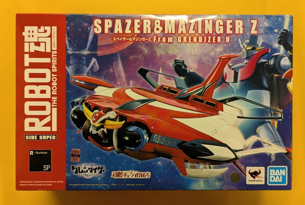 BANDAI SPIRITS ROBOT魂 <SIDE SUPER> スペイザー&マジンガーZ From 