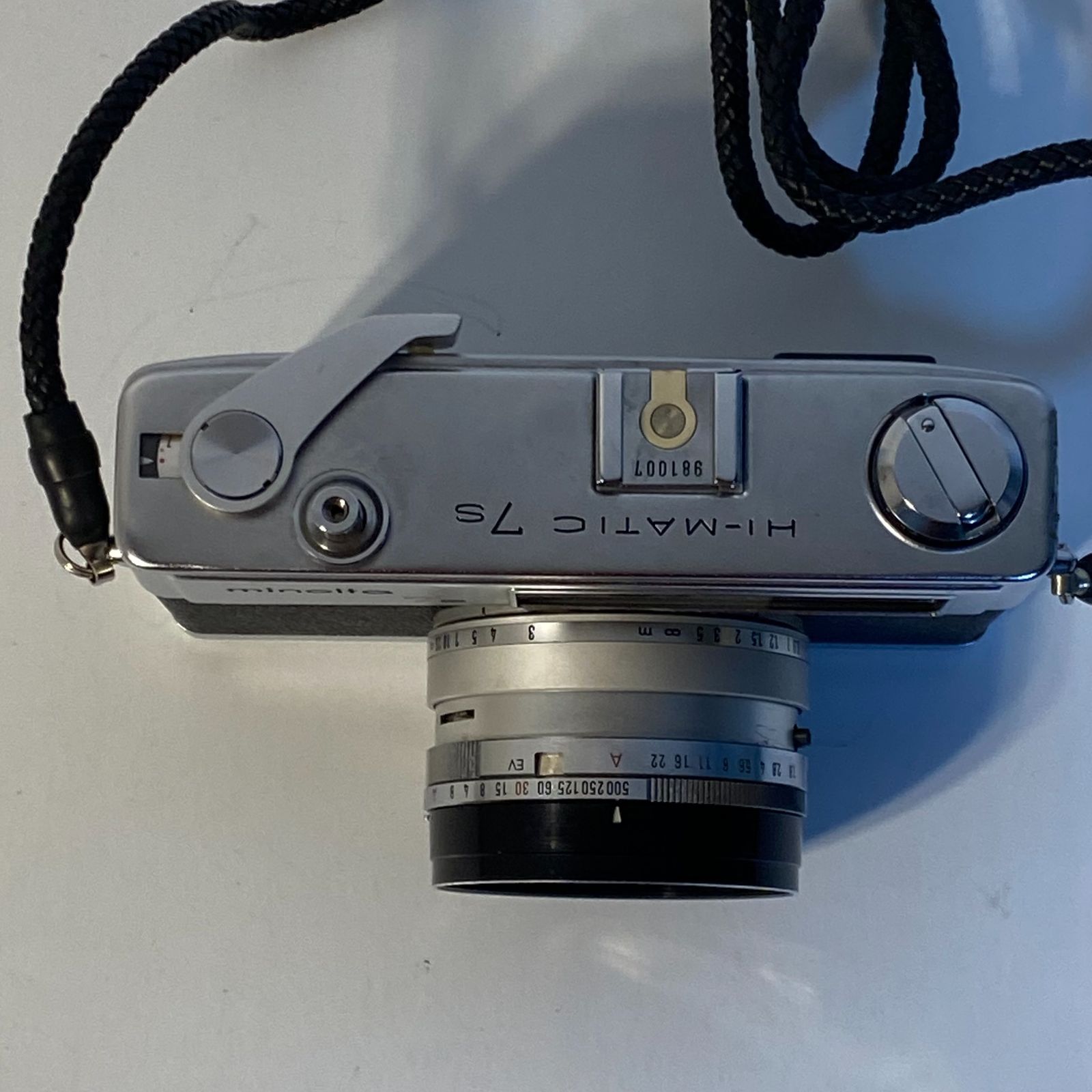 ミノルタ７Sカメラ.値下げ Minolta ミノルタ フィルムカメラ HI-MATIC 7s ジャンク 送料込み