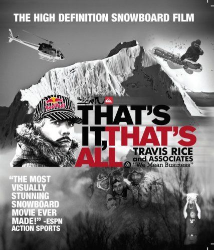 Thats It Thats All: Snowboarding [Blu-ray]