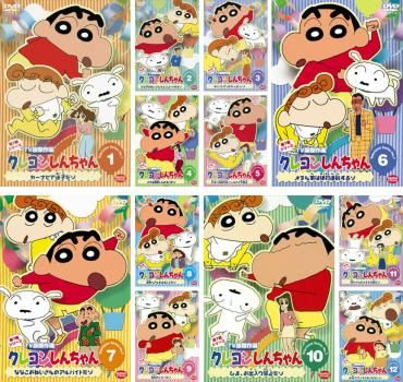 クレヨンしんちゃん TV版傑作選 第7期シリーズ(12枚セット)【全巻セット アニメ 中古 DVD】レンタル落ち