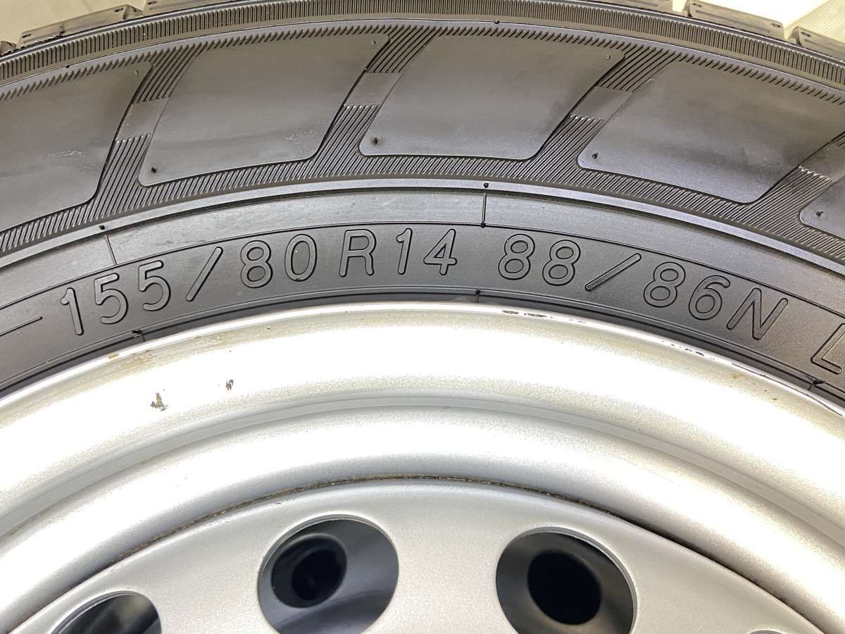 155/80R14 88/86N LT ヨコハマ ブルーアースVAN RY55 トヨタ純正 AL