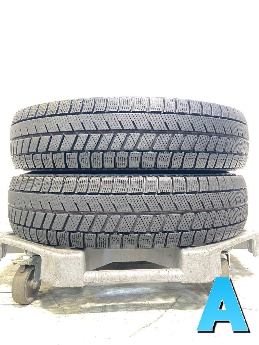 155/80R13 ブリヂストン ブリザック VRX3 中古タイヤ スタッドレスタイヤ 2本セット w13260221014