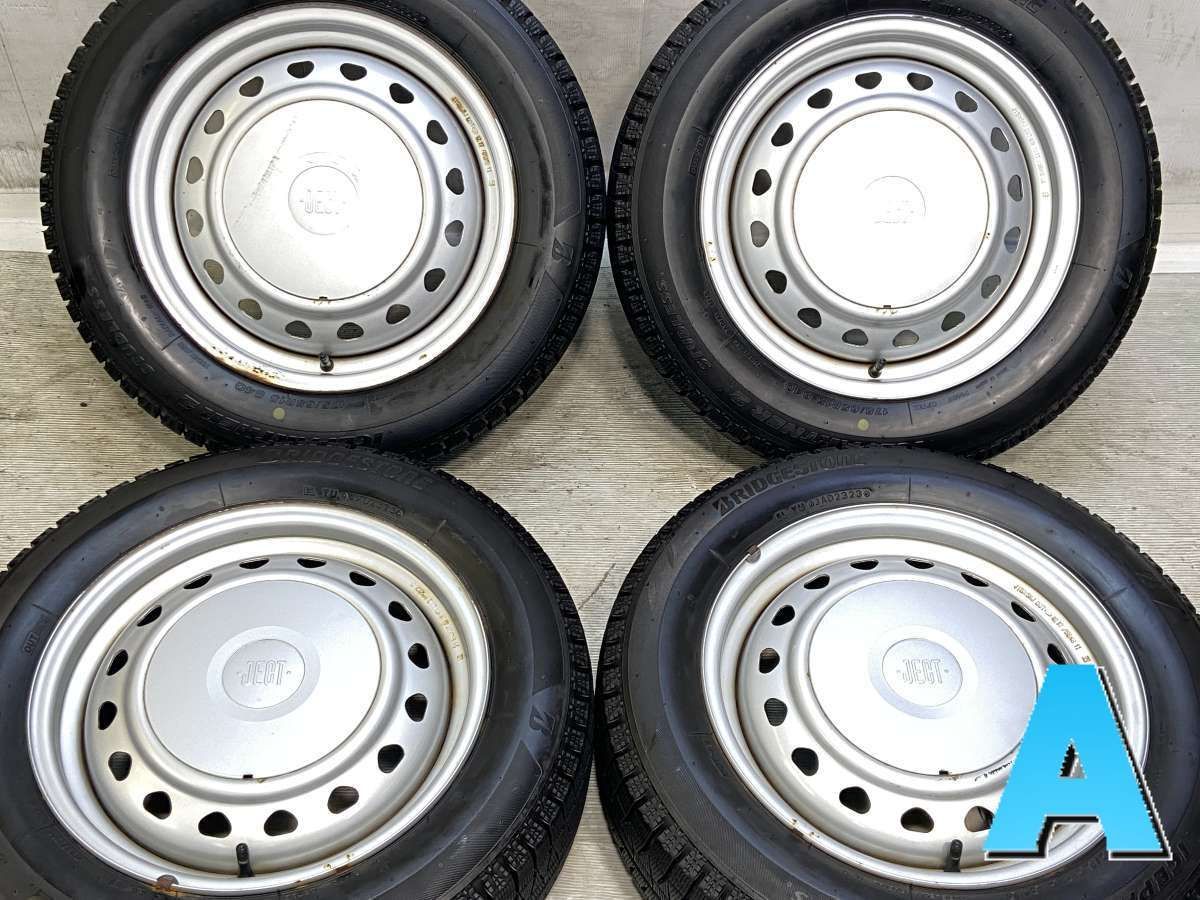 175/65R15 ブリヂストン アイスパートナー2 　 JECT R6 15x5.5 40 100/114.3-4穴 中古タイヤ スタッドレスタイヤ ホイールセット 4本セット w15260525040