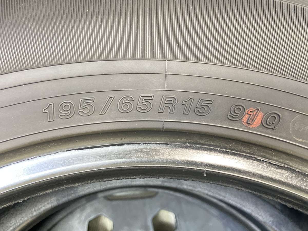 195/65R15 イエローハット プラクティバアイス BP02 中古タイヤ
