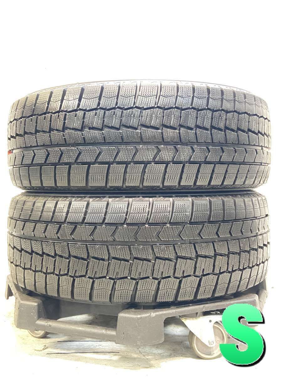 205/55R16 ダンロップ ウィンターマックス WM02 中古タイヤ スタッドレスタイヤ 2本セット w16251214048