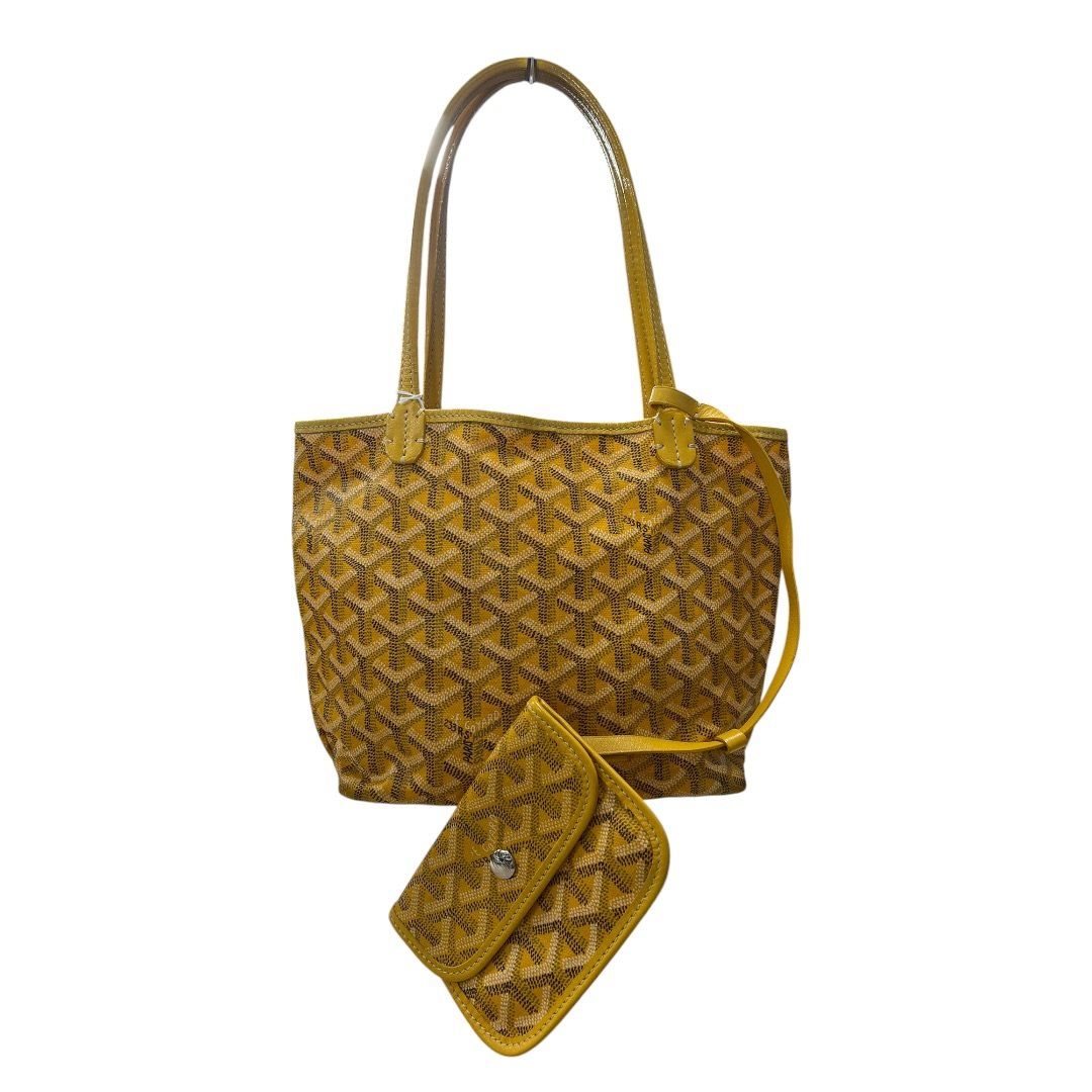 ゴヤール ハンドバッグ Goyardine Canvas St. Louis T