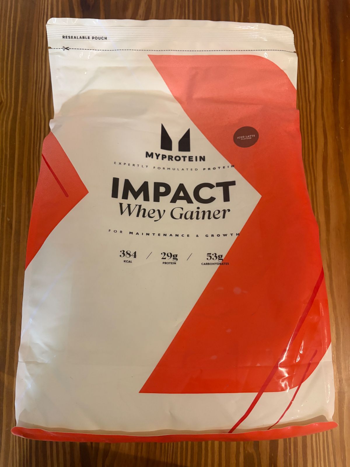 マイプロテイン Impact ウェイトゲイナー 2.5kg アイスラテ MYPROTEIN 新品未開封