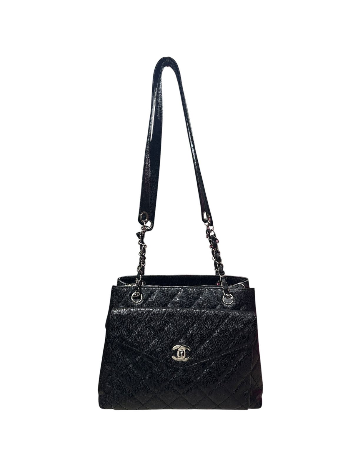 シャネル ハンドバッグ Caviar Quilted Shopping Tote