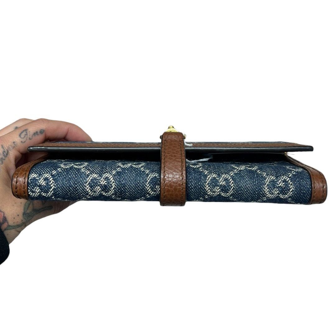 グッチ 財布 Monogram Denim, Leather Jackie 19 グッチ 財布 Monogram Denim, Leather Jackie 19