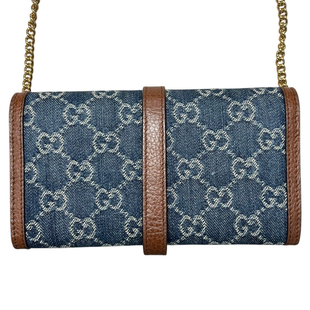 グッチ 財布 Monogram Denim, Leather Jackie 19 グッチ 財布 Monogram Denim, Leather Jackie 19