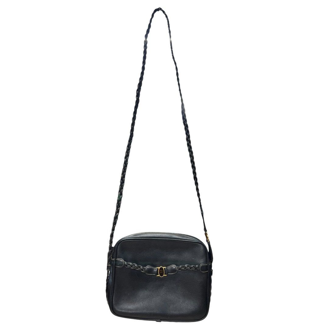 グッチ ハンドバッグ Leather Vintage Braided Inter