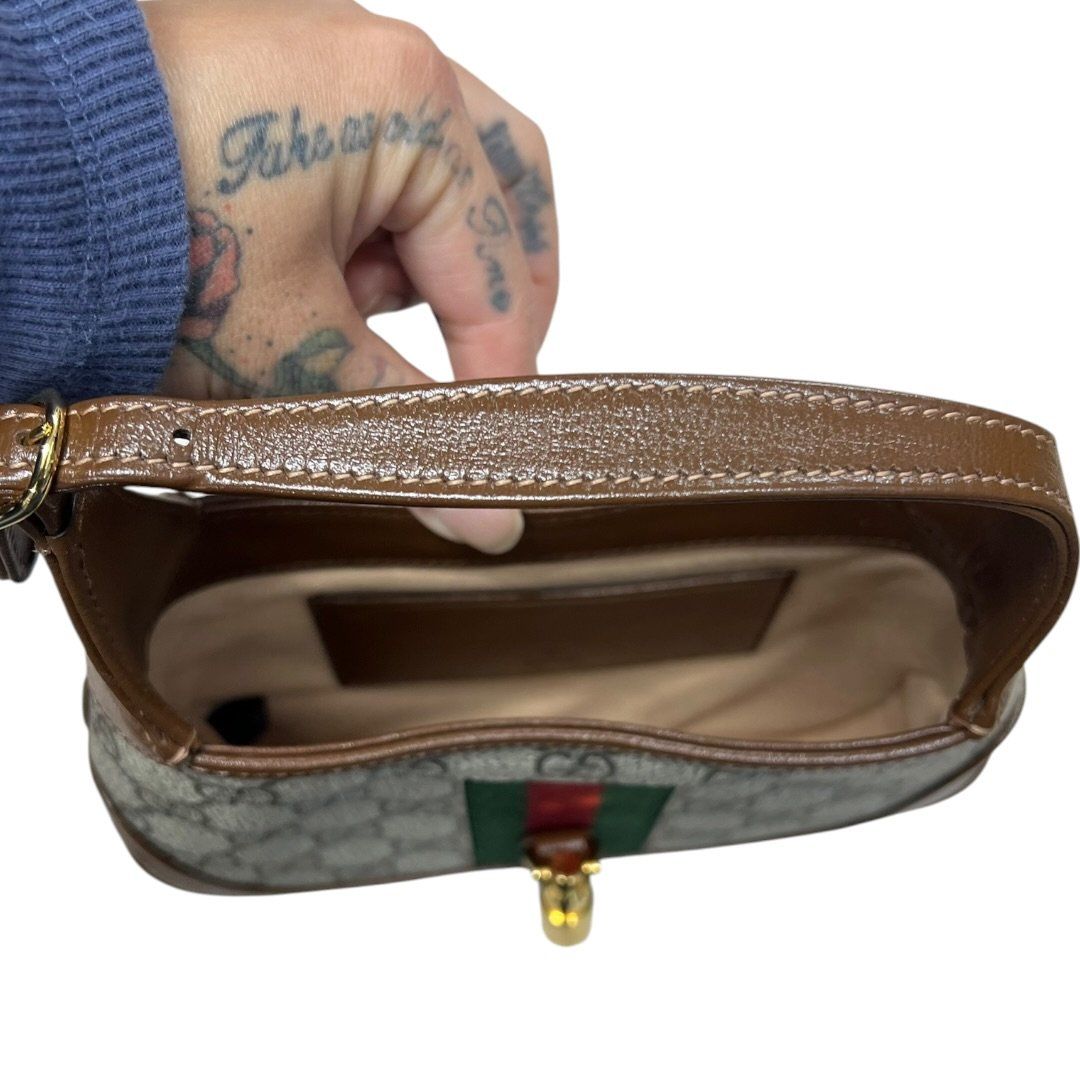 グッチ ハンドバッグ GG Supreme Canvas Jackie 1961
