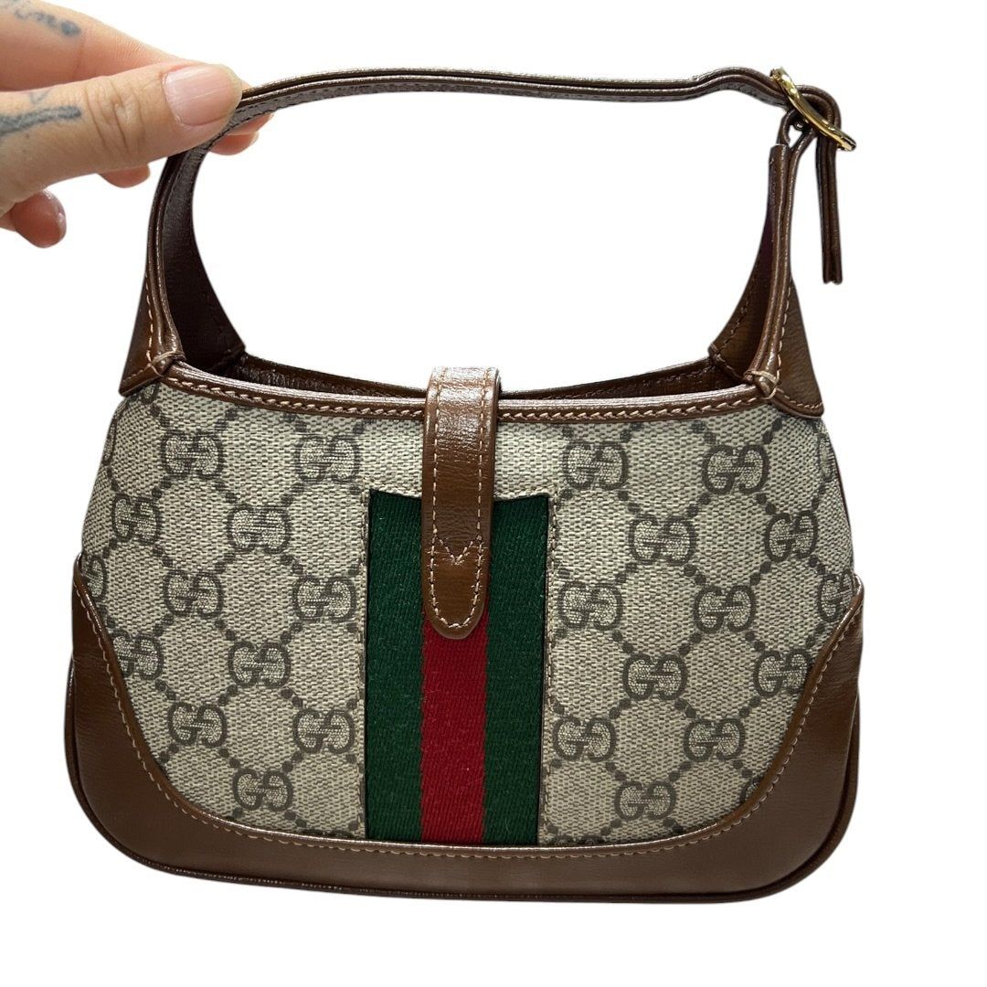 グッチ ハンドバッグ GG Supreme Canvas Jackie 1961
