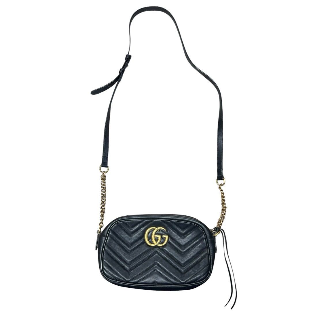 グッチ ハンドバッグ Leather GG Marmont Matelassé