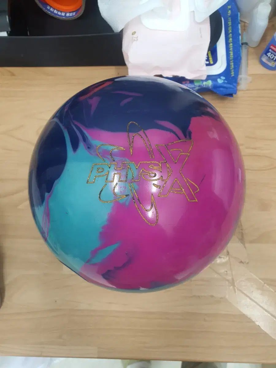 中古ボーリングボール 15p フィジークSTUツアー
