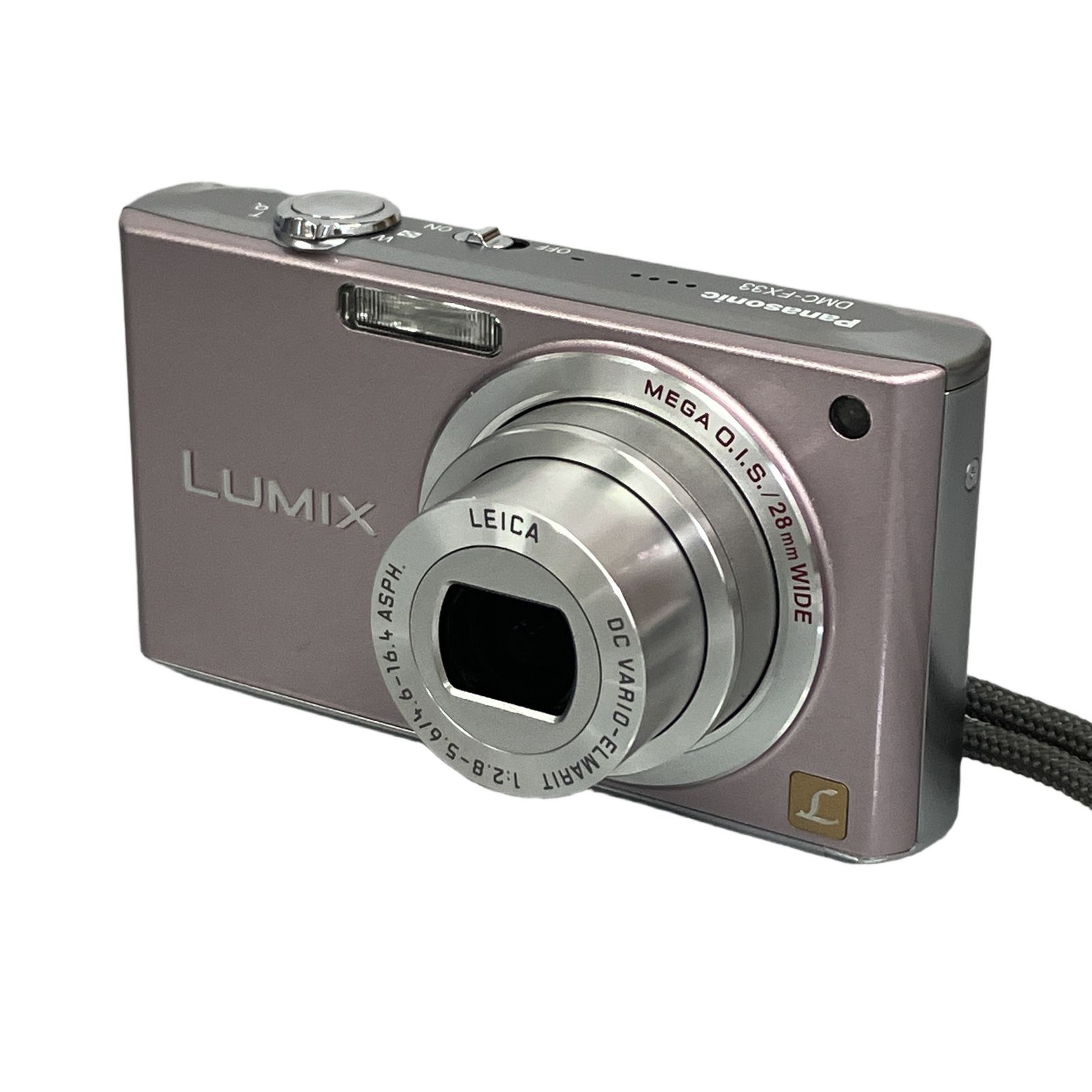 Panasonic LUMIX DMC-FX33 カクテルピンク コンパクトデジタルカメラ コンデジ デジカメ 中古 T11330015