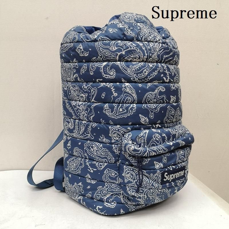 シュプリーム 22AW Puffer Backpack リュック バックパック メンズ - ISItems【USED】【古着】【中古】50160996