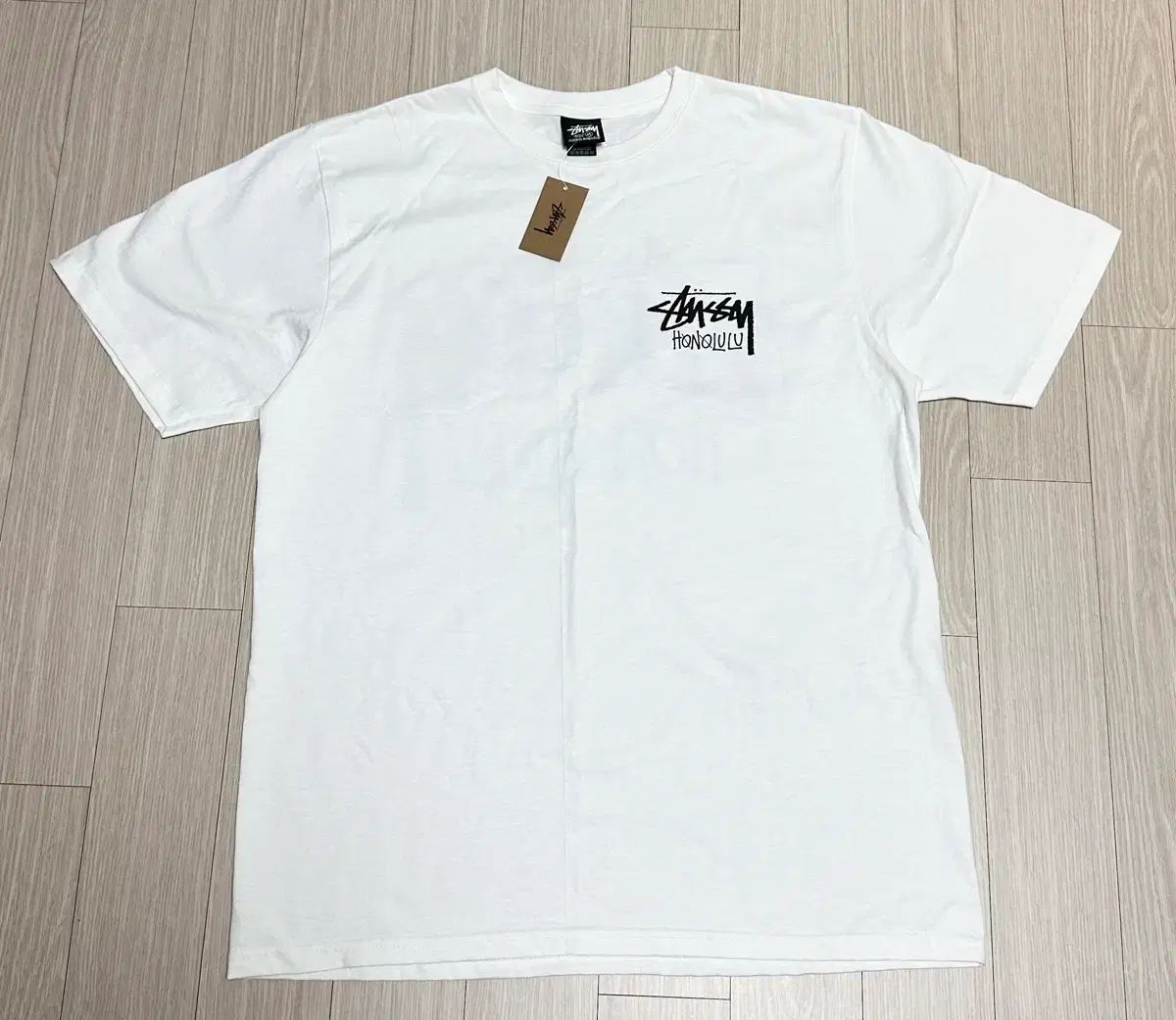 STUSSY ホノルル Tシャツ 白
