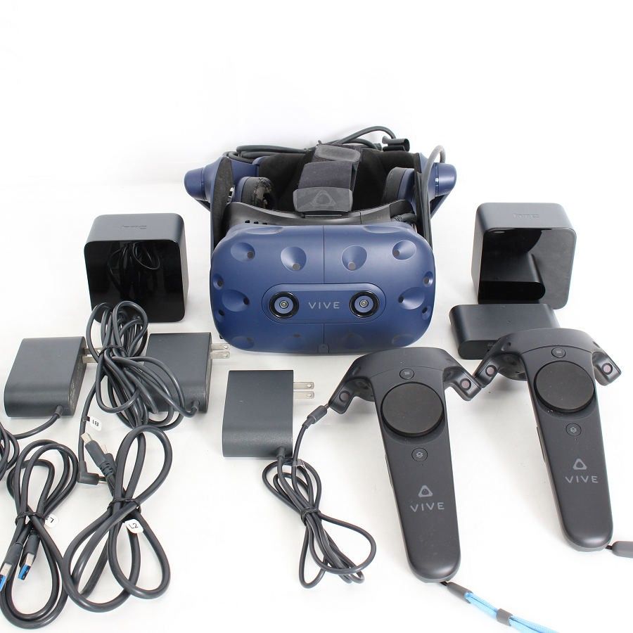 HTC VIVE Pro スターターキット 99HAPY005-00 VR ヘッドマウントディスプレイ 本体