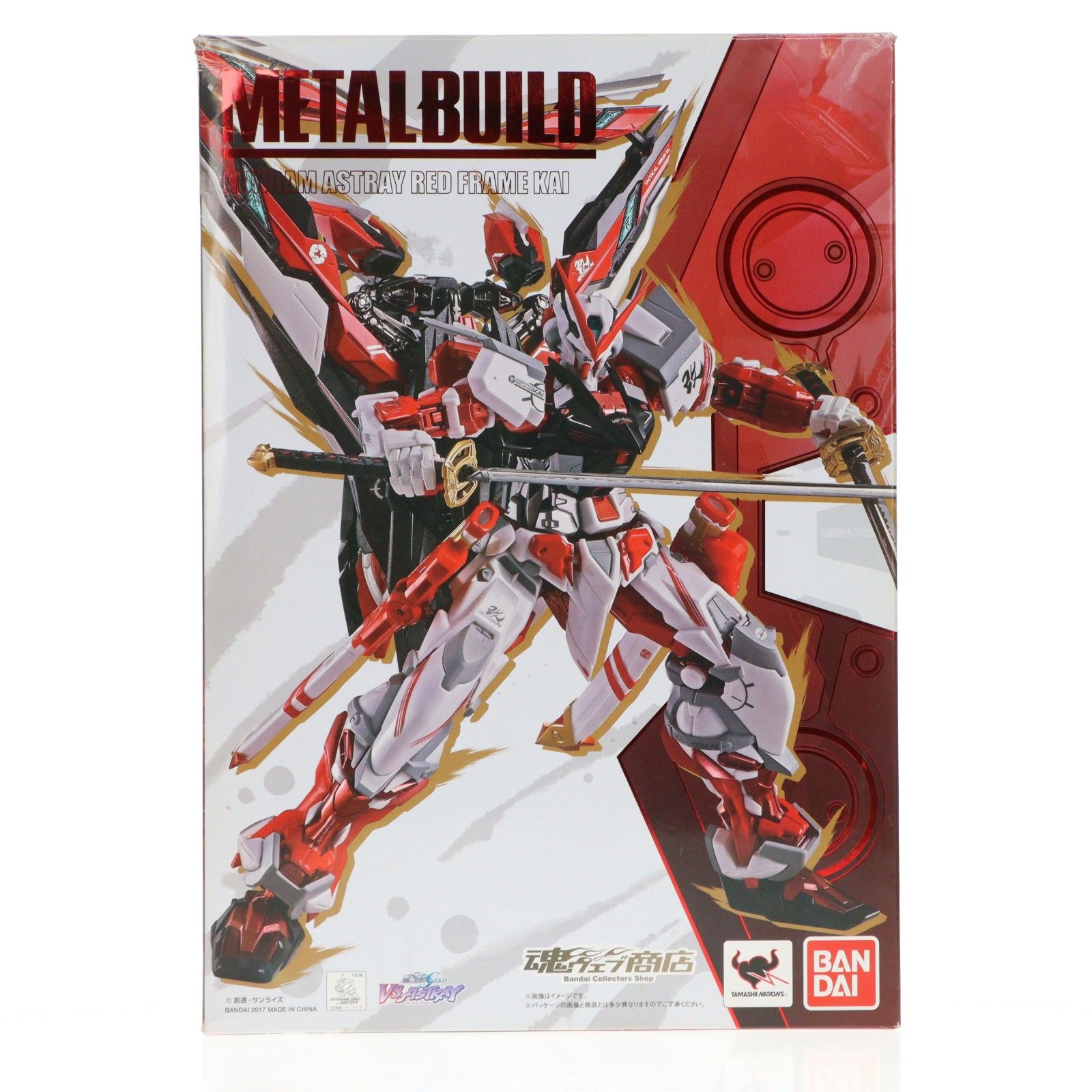 魂ウェブ商店限定 METAL BUILD ガンダムアストレイ レッドフレーム改 機動戦士ガンダムSEED VS ASTRAY(シード ヴァーサス アストレイ) 完成品 可動フィギュア バンダイ