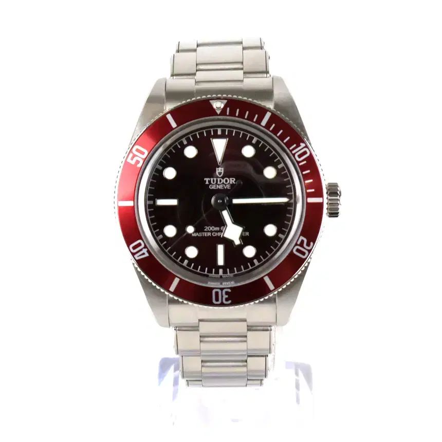 中古ブランド品ダオール TUDOR チューダー ブラックベイ 58 バーガンディ ダイアル スチール時計 39mm