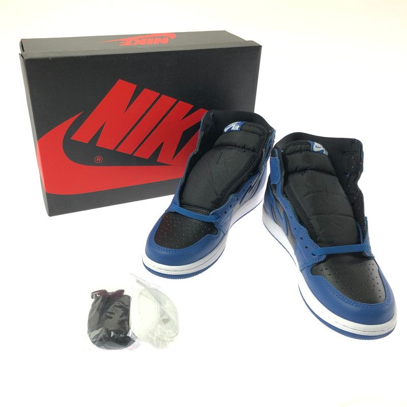 【中古美品】 NIKE ナイキ AIR JORDAN 1 RETRO HIGH OG 555088-404 エアジョーダン 1 レトロ ハイ オリジナル スニーカー 靴 【160-260608-ty-07-tagh】