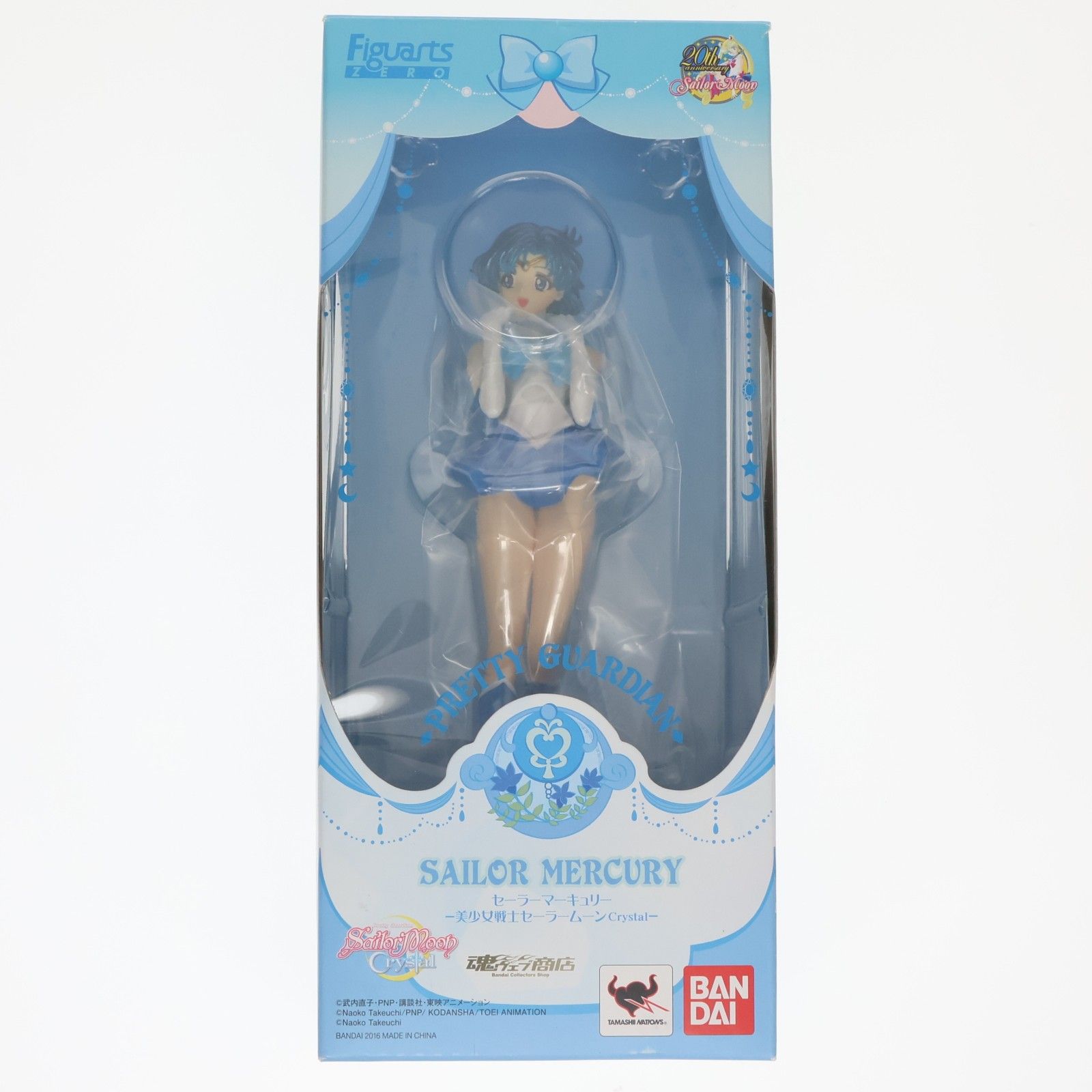 魂ウェブ商店限定 フィギュアーツZERO セーラーマーキュリー 美少女戦士セーラームーンCrystal 完成品 フィギュア バンダイ