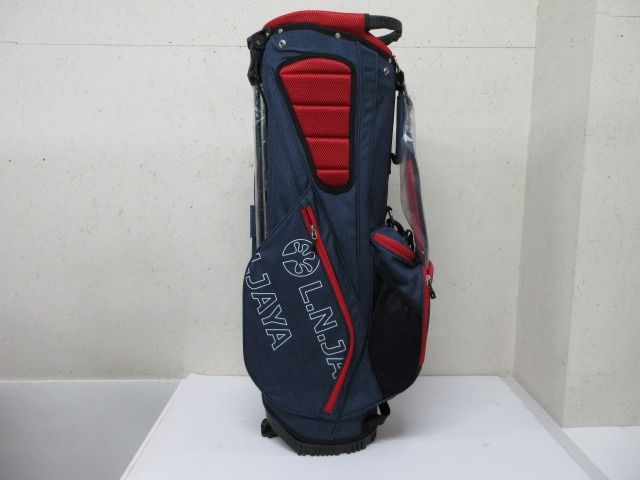 新品】キャディバッグ レザックス LN JAYA LNCB-6412 NAVY 0 キャディ