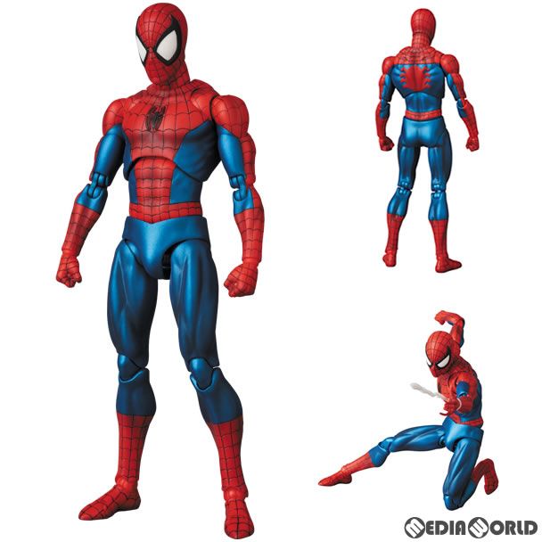 マフェックス No.075 MAFEX SPIDER-MAN(COMIC Ver.)(スパイダーマン) MAVEL COMICS(マーベルコミックス) 完成品 可動フィギュア メディコム・トイ