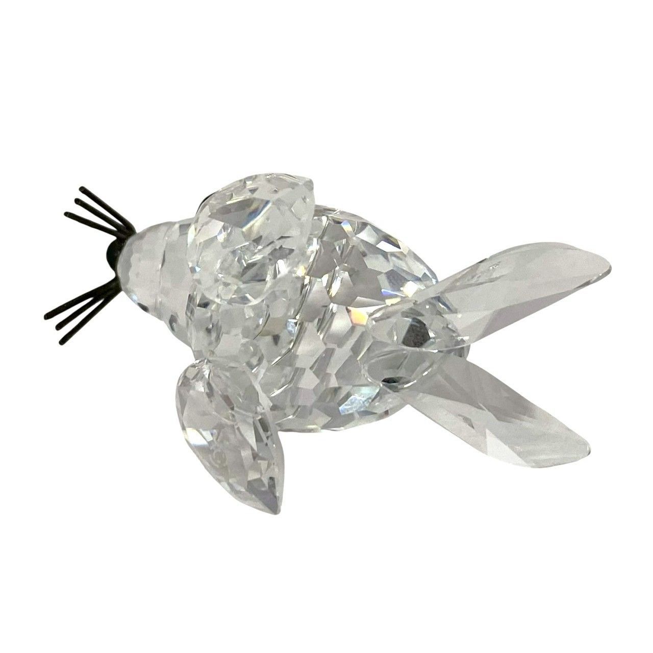 Y【SWAROVSKI】アザラシの赤ちゃん クリスタル 012530 置物 オブジェ