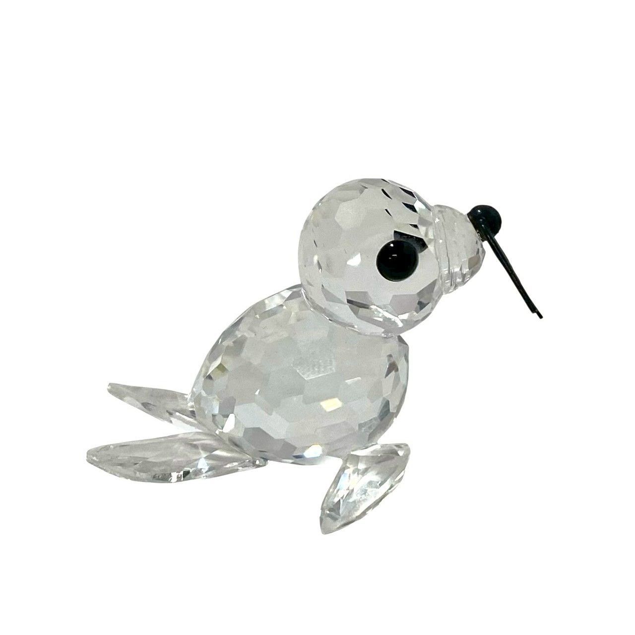 Y【SWAROVSKI】アザラシの赤ちゃん クリスタル 012530 置物 オブジェ