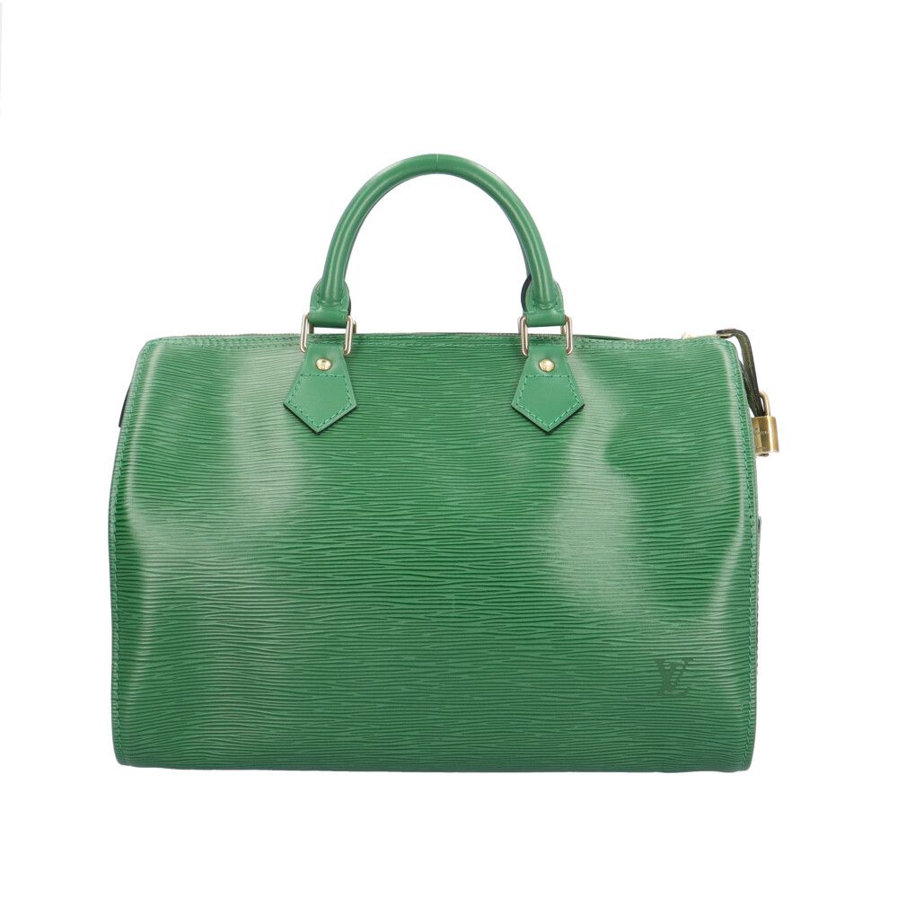 ルイヴィトン スピーディ30 エピ ハンドバッグ エピレザー M43004 グリーン レディース LOUIS VUITTON 中古 ルイヴィトン ルイ ヴィトン