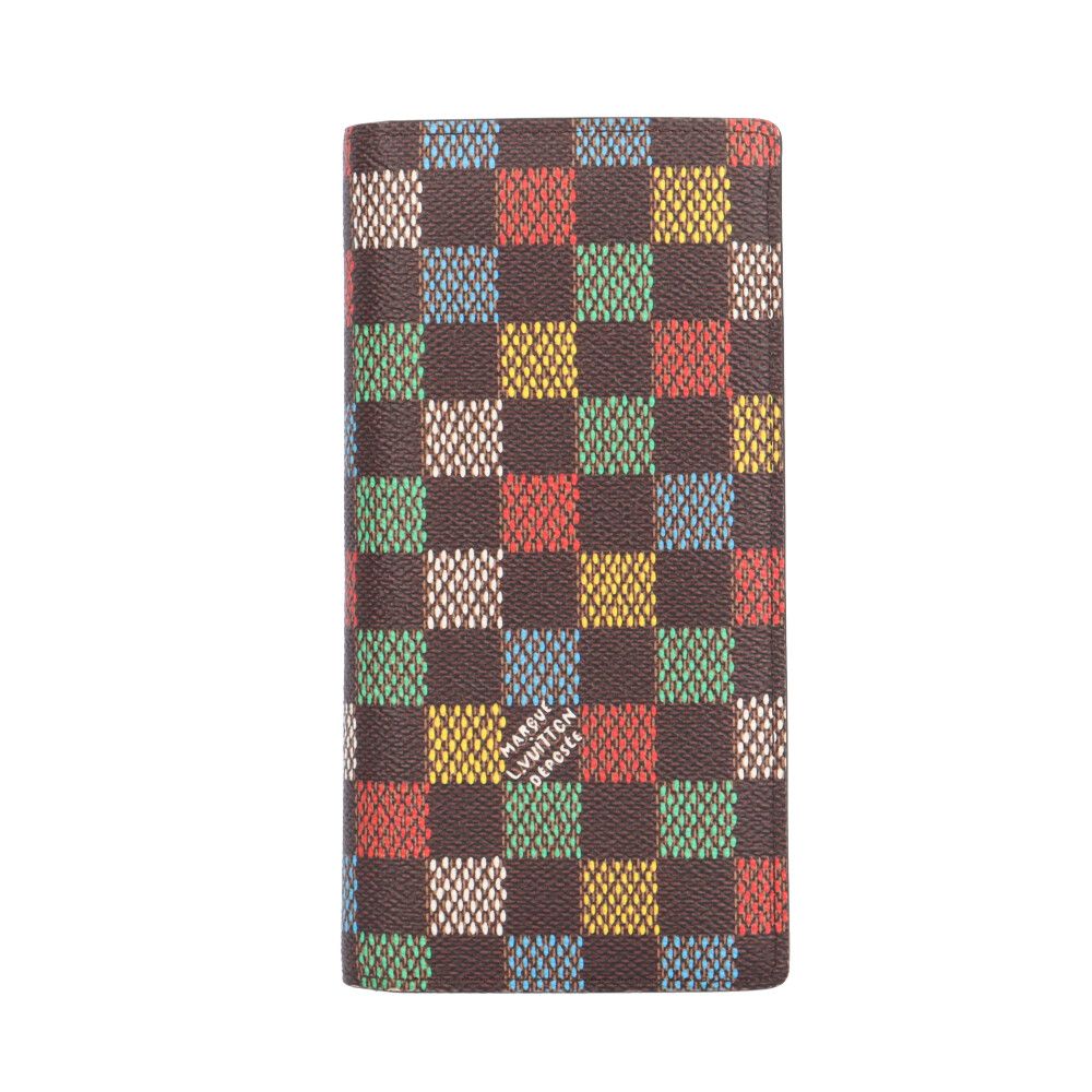 ルイヴィトン ポルトフォイユ ブラザ LVバーズ ダミエ 長財布 N00141 メンズ LOUIS VUITTON 中古 ルイヴィトン ルイ ヴィトン 71,390円